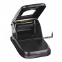 Дырокол металлический МОЩНЫЙ BRAUBERG Heavy duty, до 60 листов, черный, 226868