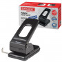 Дырокол металлический МОЩНЫЙ BRAUBERG Heavy duty, до 60 листов, черный, 226868
