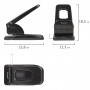 Дырокол металлический МОЩНЫЙ BRAUBERG Heavy duty, до 60 листов, черный, 226868