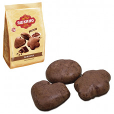 Пряники ЯШКИНО Шоколадные, в сахарной и шоколадной глазури, 350 г, ЯП901