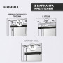 Жалюзи горизонтальные BRABIX 50*160 см, АЛЮМИНИЙ, цвет белый, 606032