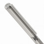 Ручка подарочная шариковая GALANT Stiletto Chrome, тонкий корпус, серебристый, хромированные детали, пишущий узел 0,7 мм, синяя, 140528