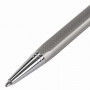 Ручка подарочная шариковая GALANT Stiletto Chrome, тонкий корпус, серебристый, хромированные детали, пишущий узел 0,7 мм, синяя, 140528