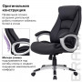 Кресло офисное BRABIX Grand EX-500, натуральная кожа, черное, 530861
