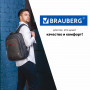 Рюкзак BRAUBERG URBAN универсальный, с отделением для ноутбука, USB-порт, Progress, 48х14х34 см, 229873
