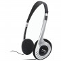Наушники SVEN AP-010V, проводные, 2 м, стерео, с оголовьем, черно-серебристые, SV-007225