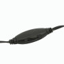 Наушники SVEN AP-010V, проводные, 2 м, стерео, с оголовьем, черно-серебристые, SV-007225