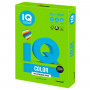 Бумага цветная IQ color БОЛЬШОЙ ФОРМАТ (297х420 мм), А3, 80 г/м, 500 л., интенсив, ярко-зеленая, MA42