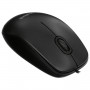 Мышь проводная LOGITECH B100, USB, 2 кнопки + 1 колесо-кнопка, оптическая, черная, 910-003357