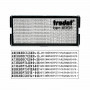 Штамп самонаборный 3-строчный, оттиск 38х14 мм, без рамки, TRODAT IDEAL 4911 P2, КАССА В КОМПЛЕКТЕ, 125426