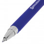 Ручка гелевая BRAUBERG Matt Gel, СИНЯЯ, корпус soft-touch, узел 0,5 мм, линия 0,35 мм, 142945