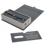 Ручка шариковая PARKER Sonnet Core Subtle Blue Lacquer CT, корпус синий глянцевый лак, палладиевые детали, черная, 1931536