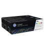Картридж лазерный HP (U0SL1AM) LaserJet Pro200 color M276/M251, оригинальный, КОМПЛЕКТ 3 цвета CMY, ресурс 3х1800 страниц