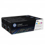 Картридж лазерный HP (U0SL1AM) LaserJet Pro200 color M276/M251, оригинальный, КОМПЛЕКТ 3 цвета CMY, ресурс 3х1800 страниц