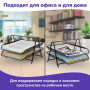 Лоток горизонтальный металлический для бумаг, 2 секции, BRAUBERG Germanium, А4 (355х205х295 мм), черный, 231950