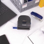 Дырокол BRAUBERG Super, до 20 листов, черный, 229091