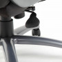 Кресло офисное BRABIX PREMIUM Strong HD-009, НАГРУЗКА до 200 кг, экокожа черная, ткань серая, 531945