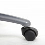 Кресло офисное BRABIX PREMIUM Strong HD-009, НАГРУЗКА до 200 кг, экокожа черная, ткань серая, 531945