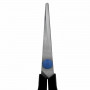 Ножницы BRAUBERG Soft Grip, 140 мм, резиновые вставки, серо-зеленые, 3-х стор. заточка, карт. уп. с подв., 230760
