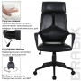 Кресло офисное BRABIX PREMIUM Prime EX-515, экокожа, черное, 531569