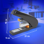 Степлер ЭНЕРГОСБЕРЕГАЮЩИЙ МОЩНЫЙ №24/6-23/13 BRAUBERG Easy Press, до 100 листов, БЕЗ УСИЛИЙ, 224350