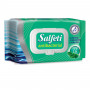 Салфетки влажные, 72 шт., SALFETI Antibacterial, антибактериальные, крышка-клапан, 48397