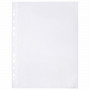 Папки-файлы перфорированные А4 BRAUBERG STANDARD, КОМПЛЕКТ 100 шт., матовые, 40 мкм, 229660