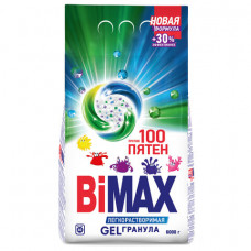 Стиральный порошок-автомат 6 кг, BIMAX (Бимакс) 100 пятен (Нэфис Косметикс), 506-1