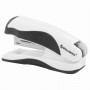 Степлер №10 BRAUBERG JET PRO, до 12 листов, эргономичный, бело-черный, 228583