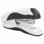 Степлер №10 BRAUBERG JET PRO, до 12 листов, эргономичный, бело-черный, 228583
