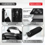 Сумка деловая BRAUBERG Dandy, 31х41х15 см, отделение для планшета и ноутбука 15,6, кожзам, черная, 240511