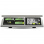 Весы торговые MERCURY M-ER 326AC-15.2 LCD (0,04-15 кг), дискретность 5 г, платформа 325x230 мм, без стойки