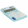 Калькулятор настольный BRAUBERG EXTRA PASTEL-12-LB (206x155 мм), 12 разрядов, двойное питание, ГОЛУБОЙ, 250486