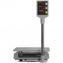 Весы торговые MERCURY M-ER 326ACP-15.2 LED (0,04-15 кг), дискретность 5 г, платформа 325x230 мм, со стойкой