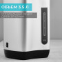 Термопот SCARLETT SC-ET10D01, 3,5 л, 750 Вт, 1 температурный режим, ручной насос, сталь, черный/серебристый, SC - ET10D01