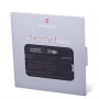 Подарочный набор Швейцарская Карта VICTORINOX Swiss Card Onyx, полупрозрачная, черная, 11 функ., 0.7133.T3
