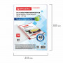 Папки-файлы перфорированные А4 BRAUBERG STANDARD, КОМПЛЕКТ 100 шт., гладкие, 40 мкм, 229661
