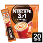 Кофе растворимый NESCAFE 3 в 1 Карамельный, 20 пакетиков по 14,5 г (упаковка 320 г), 12300793