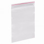 Пакеты с замком зиплок (гриппер), комплект 100 шт., 40х60 мм, ПВД, толщина 35 микрон, BRAUBERG, 606206