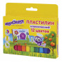 Пластилин классический ЮНЛАНДИЯ ЮНЛАНДИК-ЖИВОПИСЕЦ, 12 цветов, 240 г, ВЫСШЕЕ КАЧЕСТВО, 105029