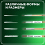 Кисти BRAUBERG, набор 4 шт. (из ворса пони круглая № 2, 3, 4, плоская № 6), блистер, 200221