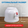 Водораздатчик-кулер БЕЗ НАГРЕВА И ОХЛАЖДЕНИЯ, SONNEN TS-01, настольный, 1 кран, белый, 452417