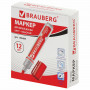 Маркер для доски BRAUBERG Neo, КРАСНЫЙ, с клипом, круглый наконечник, 5 мм, 150489