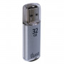 Флеш-диск 32 GB, SMARTBUY V-Cut, USB 2.0, металлический корпус, серебристый, SB32GBVC-S