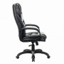 Кресло офисное BRABIX PREMIUM Nord EX-590, черный пластик, экокожа, черное, 532097