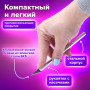 Нож макетный (скальпель) BRAUBERG Special, 6 лезвий в комплекте, металлический корпус, блистер, 235405