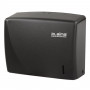 Диспенсер для полотенец LAIMA PROFESSIONAL ORIGINAL (Система H2), Interfold, черный, ABS-пластик, 605760