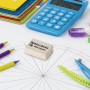 Ластик BRAUBERG Ultra Square, 26х18х8 мм, белый, натуральный каучук, 228707