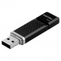 Флеш-диск 64GB SMARTBUY Quartz USB 2.0, черный, SB64GBQZ-K