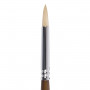 Кисть художественная профессиональная BRAUBERG ART CLASSIC, щетина, круглая, № 4, длинная ручка, 200708